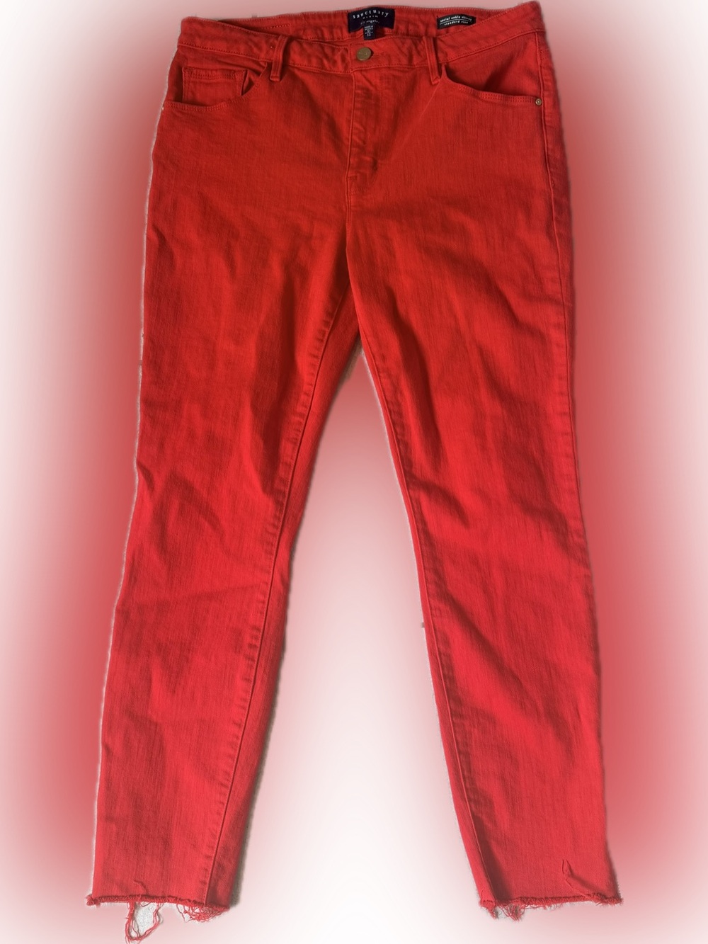 Sanctuary Bright Red Ankle Skinny Jeans